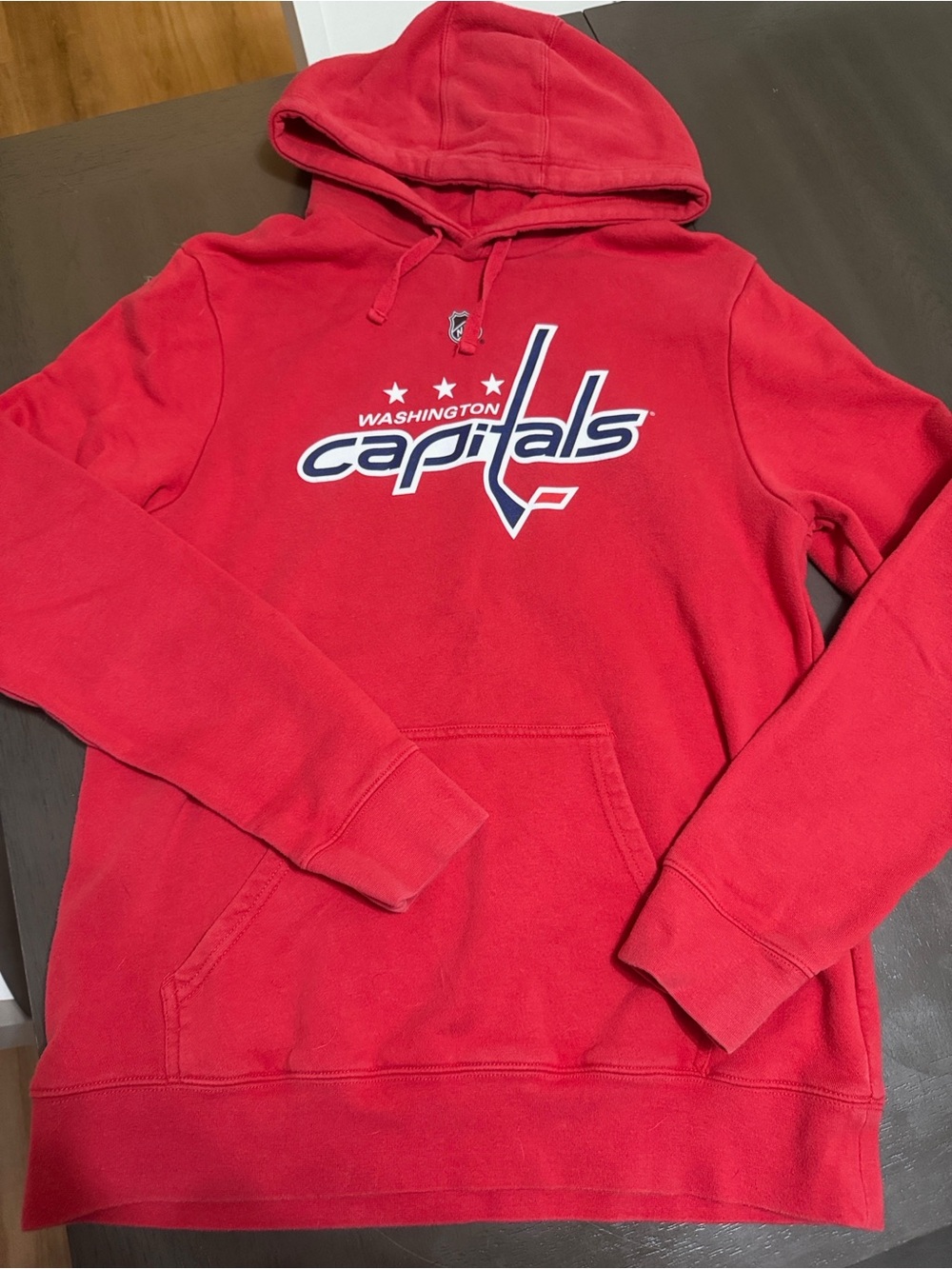 Fanatics Washington Capitals Red Pullover Hoodie